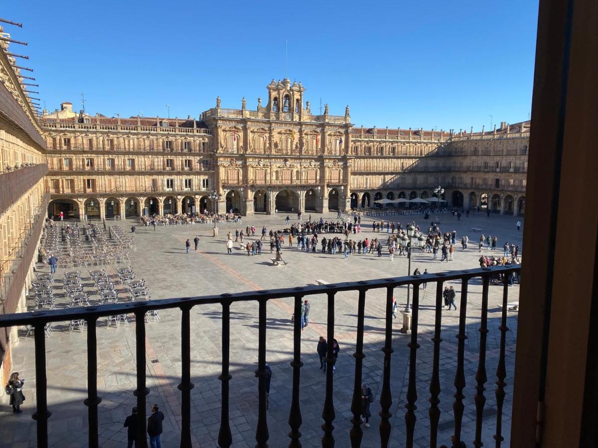 Apartamento Plaza Mayor Salamanca Con 2 Balcones A La Misma Plaza Mayor Екстериор снимка